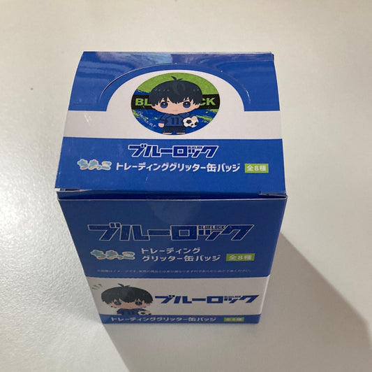 ブルーロック トレーディング グリッター缶バッジ / ちまっこ BOX