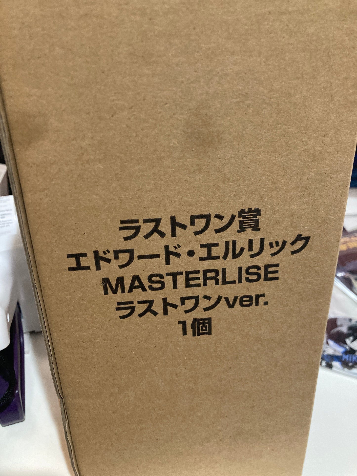 一番くじ ｢鋼の錬金術師 FULLMETAL ALCHEMIST｣ 扉を開けし者たちラストワン賞 エドワード・エルリック MASTERLISE ラストワンver.(池袋)