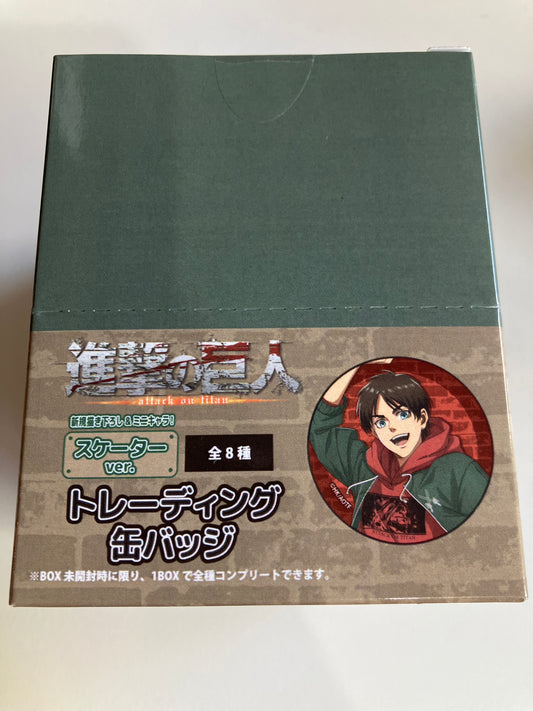 【AmiAmi限定】進撃の巨人 スケーターver.　トレーディング缶バッジ(池袋)