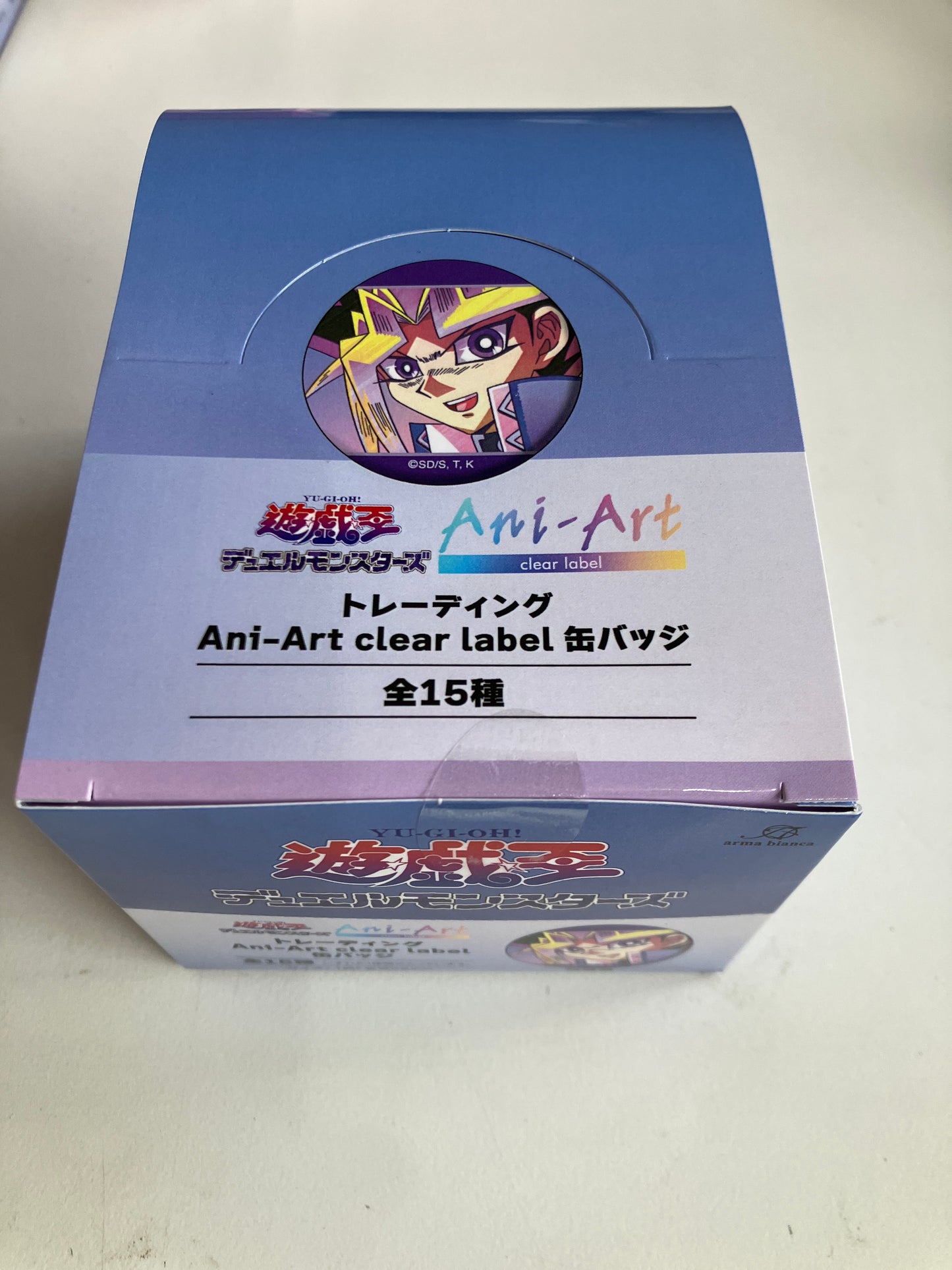 遊☆戯☆王デュエルモンスターズ トレーディング Ani-Art clear label 缶バッジ 池袋
