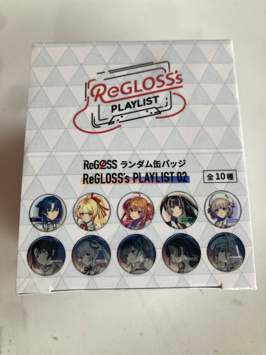 ホロライブ ReGLOSS’s PLAYLIST 02 ランダム缶バッジ(池袋)
