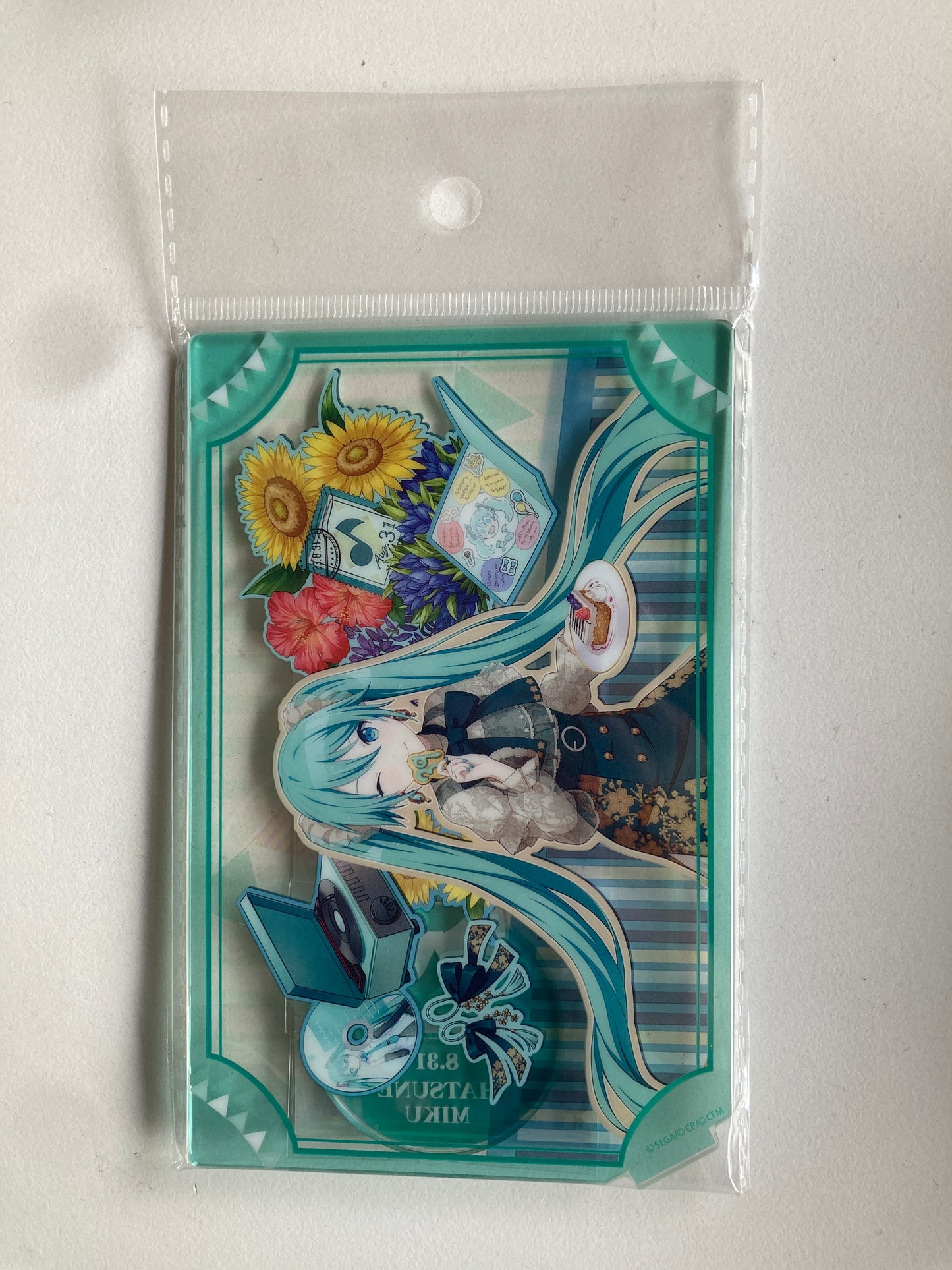プロジェクトセカイ カラフルステージ！ feat. 初音ミク Anniversary/Birthdayイラスト2022-2023 カード型アクリルスタンド 初音ミク(池袋)