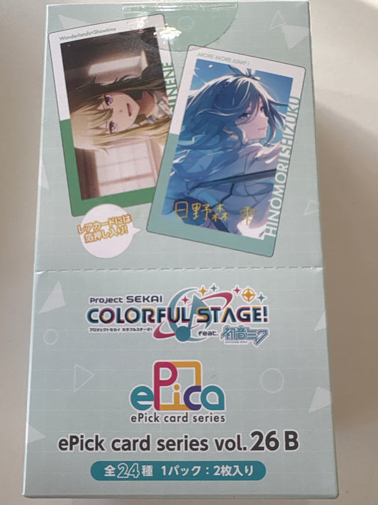 プロジェクトセカイ カラフルステージ！ feat. 初音ミク ePick card series vol.26 B(池袋)