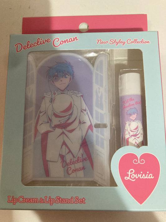 名探偵コナン Lovisia リップクリーム&リップスタンドセット 怪盗キッド (池袋)