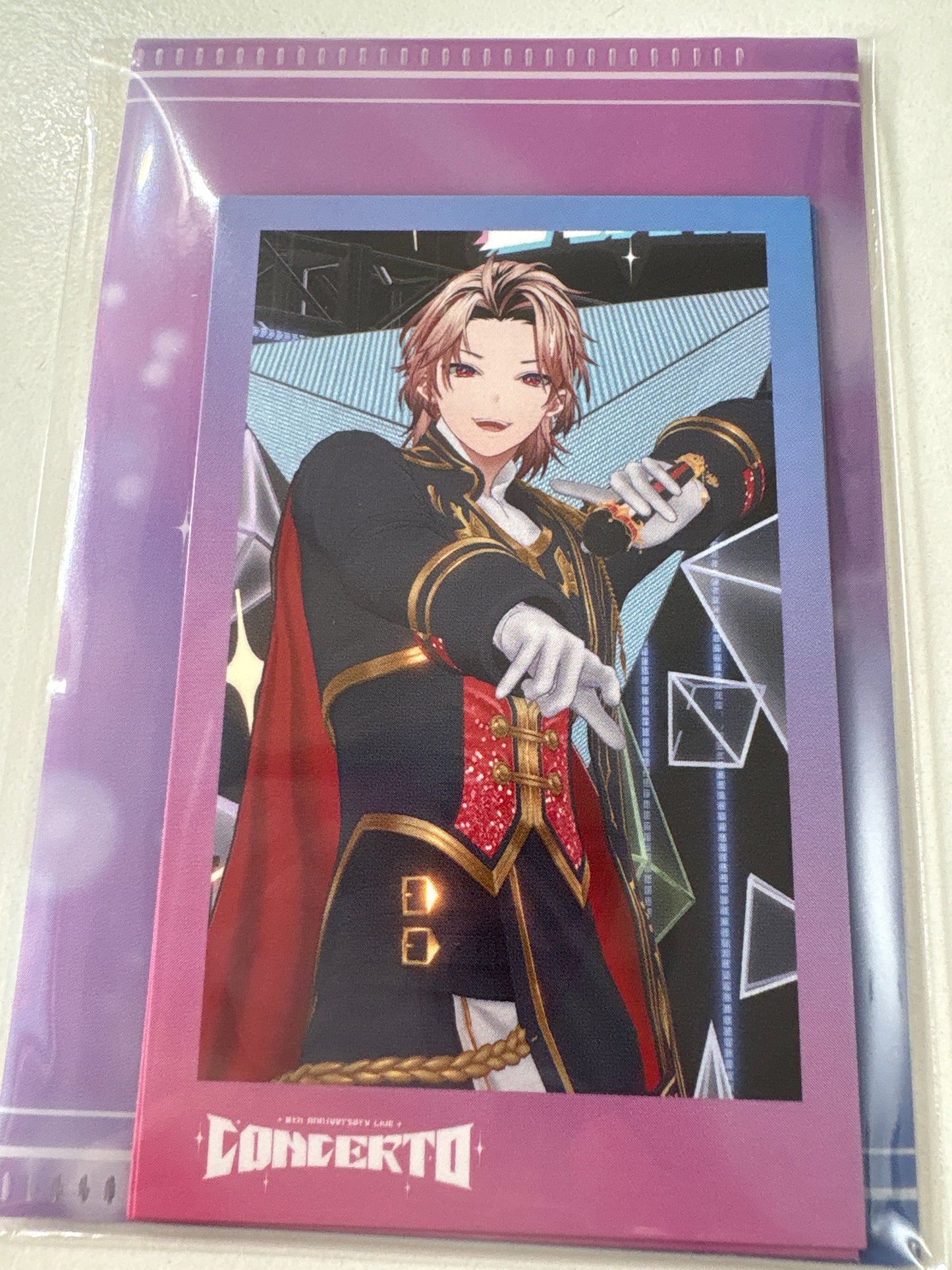 【8th Anniversary LIVE 「CONCERTO」】にじさんじ フォト風カード 3枚セット セラフ・ダズルガーデン (IKE)
