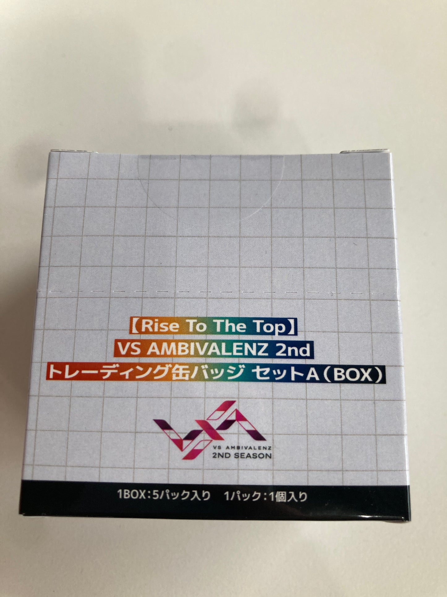 【Rise To The Top】VS AMBIVALENZ 2nd トレーディング缶バッジ セットA (池袋)