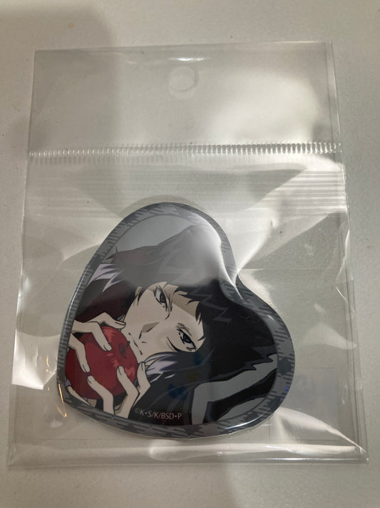 『文豪ストレイドッグス』第3弾 ハート型缶バッジ ZE (芥川龍之介) (池袋)