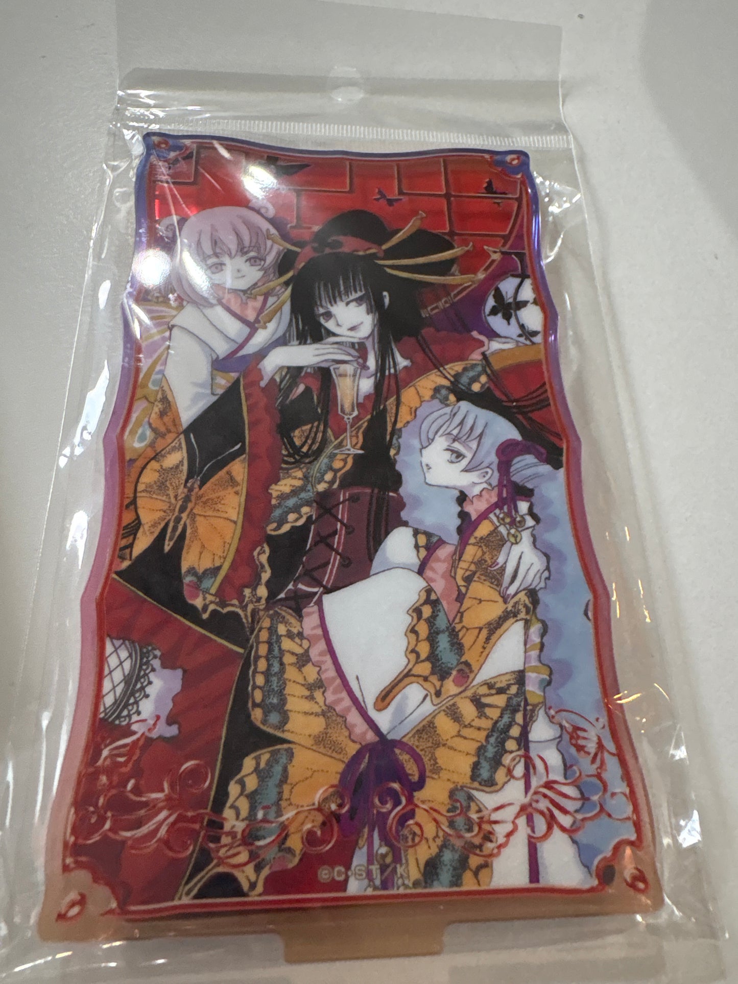 xxxHOLiC ステンドグラス風アクリルスタンド 侑子＆マルダシ＆モロダシ (IKE)