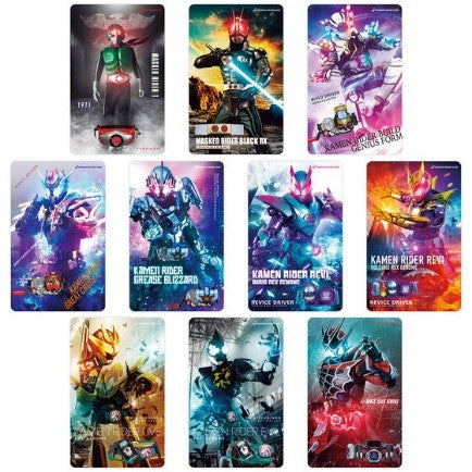 仮面ライダー 変身サウンドカードセレクション アソートセット Vol.1