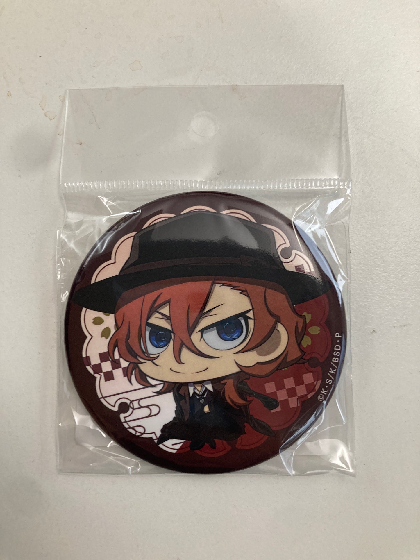 文豪ストレイドッグス ぺたん娘缶バッジ 中原中也(池袋)