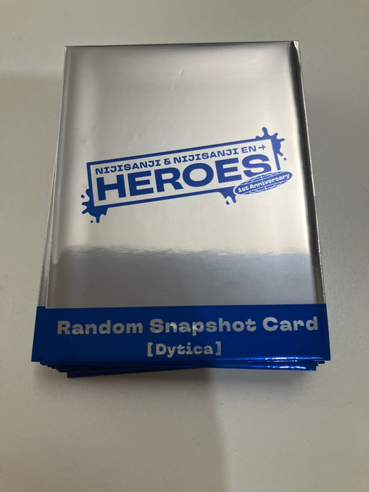 【NIJISANJI ＆ NIJISANJI EN HEROES 1st Anniversary】にじさんじ ランダムチェキ風カード Dytica (池袋)