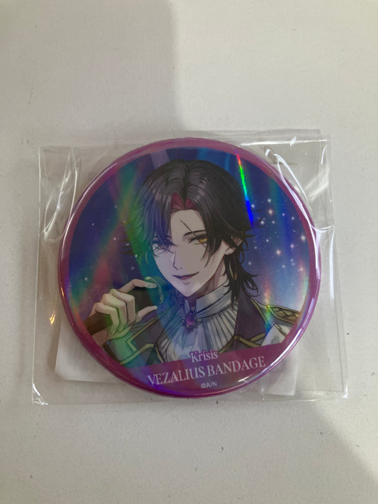 【Krisis 2nd Anniversary】にじさんじ ホログラム缶バッジ ヴェザリウス バンデージ①(池袋)