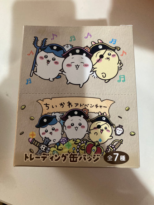 (FUJI TV Shop限定)ちいかわアドベンチャー トレーディング缶バッジ(全7種)
