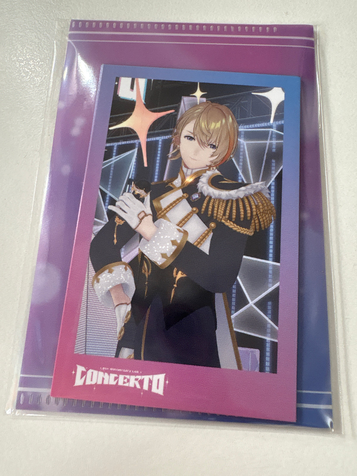 【8th Anniversary LIVE 「CONCERTO」】にじさんじ フォト風カード 3枚セット 風楽奏斗 (IKE)