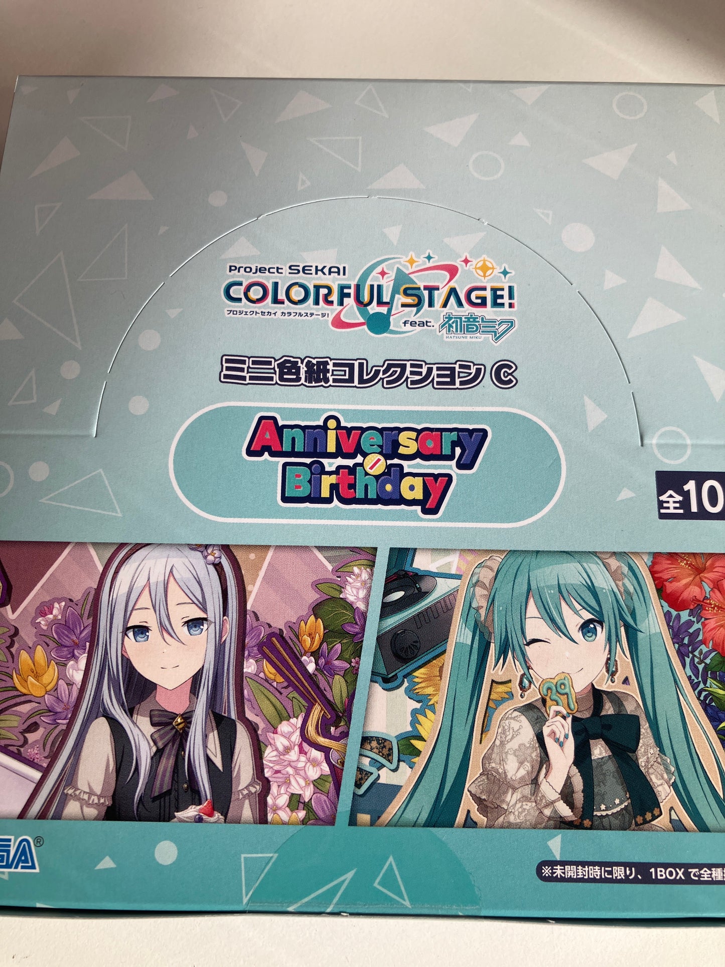 プロジェクトセカイ カラフルステージ！ feat. 初音ミク Anniversary/Birthdayイラスト2022-2023 ミニ色紙コレクション C 25時、ナイトコードで。＆バーチャル・シンガー(池袋)