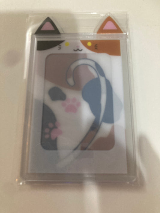 Chugai推しアピシリーズ どうぶつハードカードケース ねこ ミケ(Agf)(池袋)