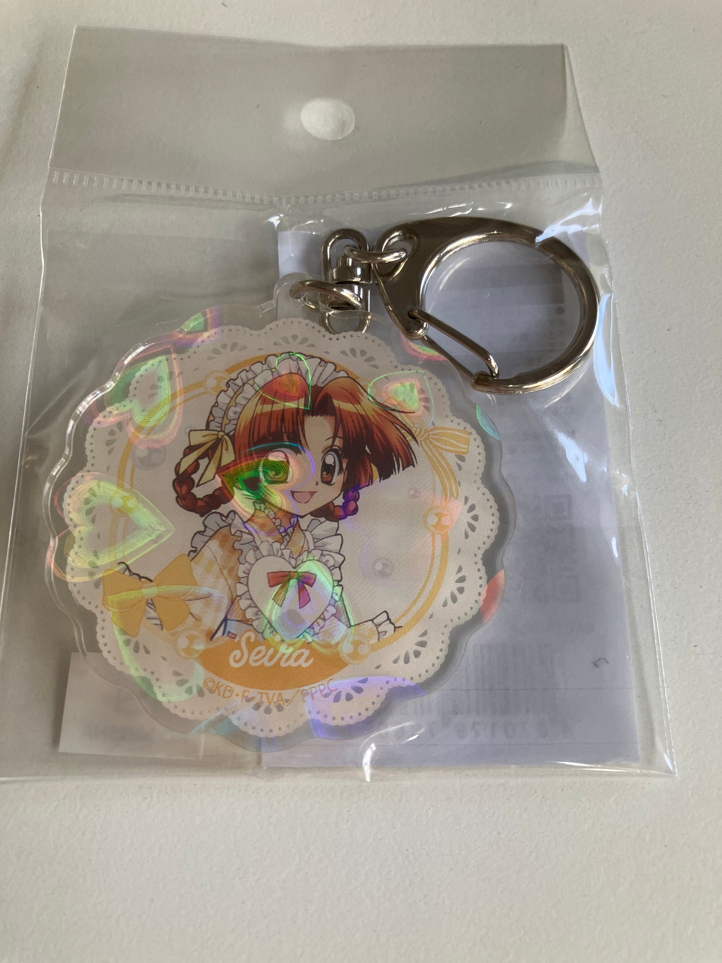 【pop up 限定】マーメイドメロディーぴちぴちピッチ ホログラムキーホルダー  和装メイド ver. 星羅(池袋)