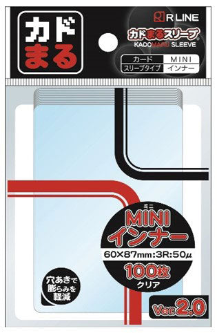 カドまるスリーブ ミニインナー Ver.2 パック

RLINE