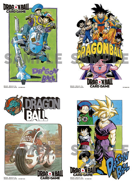 (BANDAI) Dragon Ball SCG sleeve -ILLUSTRATIONS- (4種ｱｿｰﾄ)