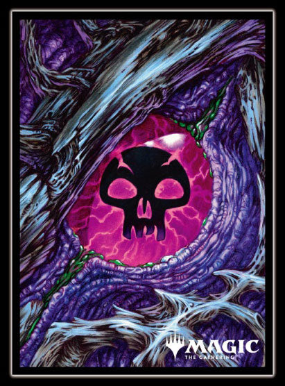 (EN-SKY) MTG sleeve MTGS-350 『タルキール：龍嵐録』《沼》