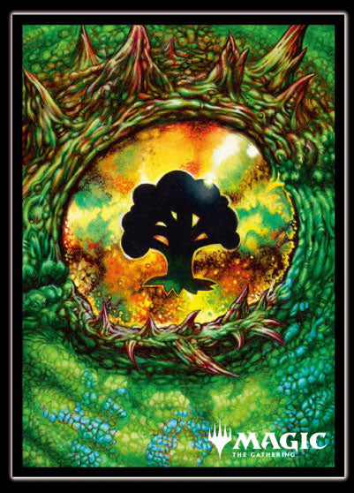 (EN-SKY) MTG sleeve MTGS-352 『タルキール：龍嵐録』《森》