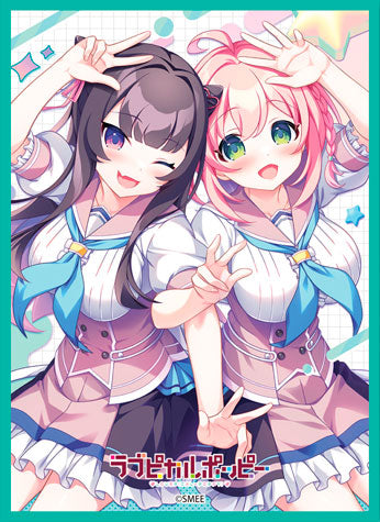 きゃらスリーブコレクション マットシリーズ SMEE 「ラブピカルポッピー！」 近江希未 ＆ 衣川美卯 (No.MT2477)