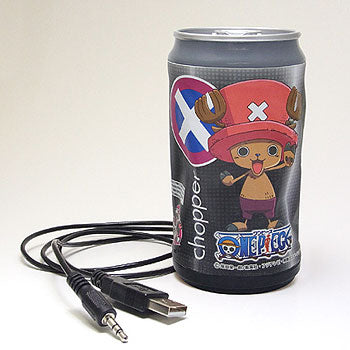 one piece ダンシングスピーカー 音楽缶 ワンピース チョッパー（黒）