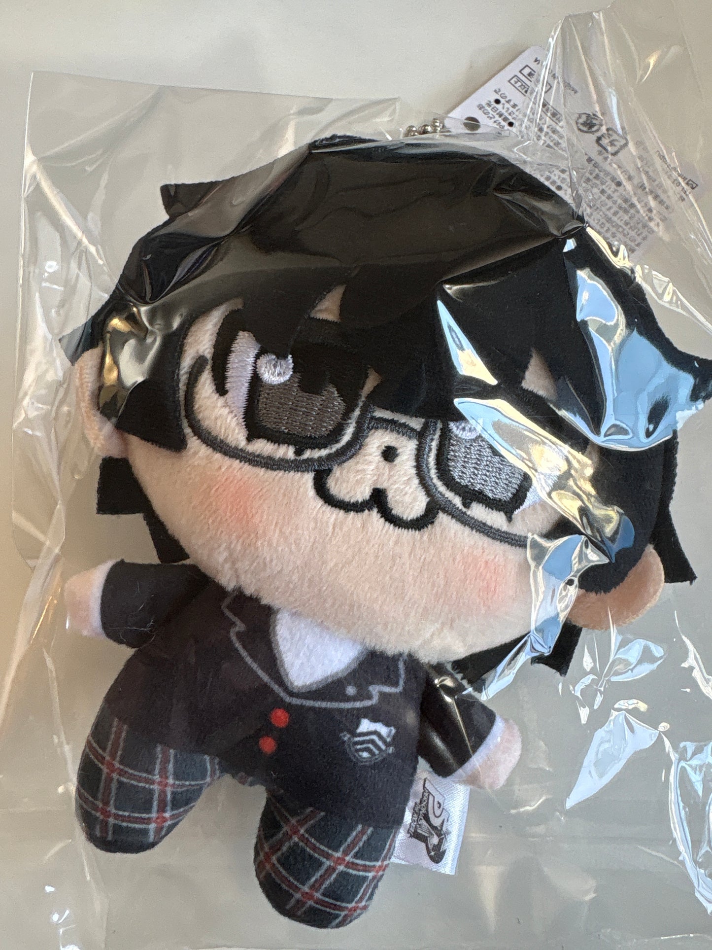 ペルソナ５ ザ・ロイヤル 主人公×ぶくぶ　ぬいぐるみマスコット　主人公(池袋)