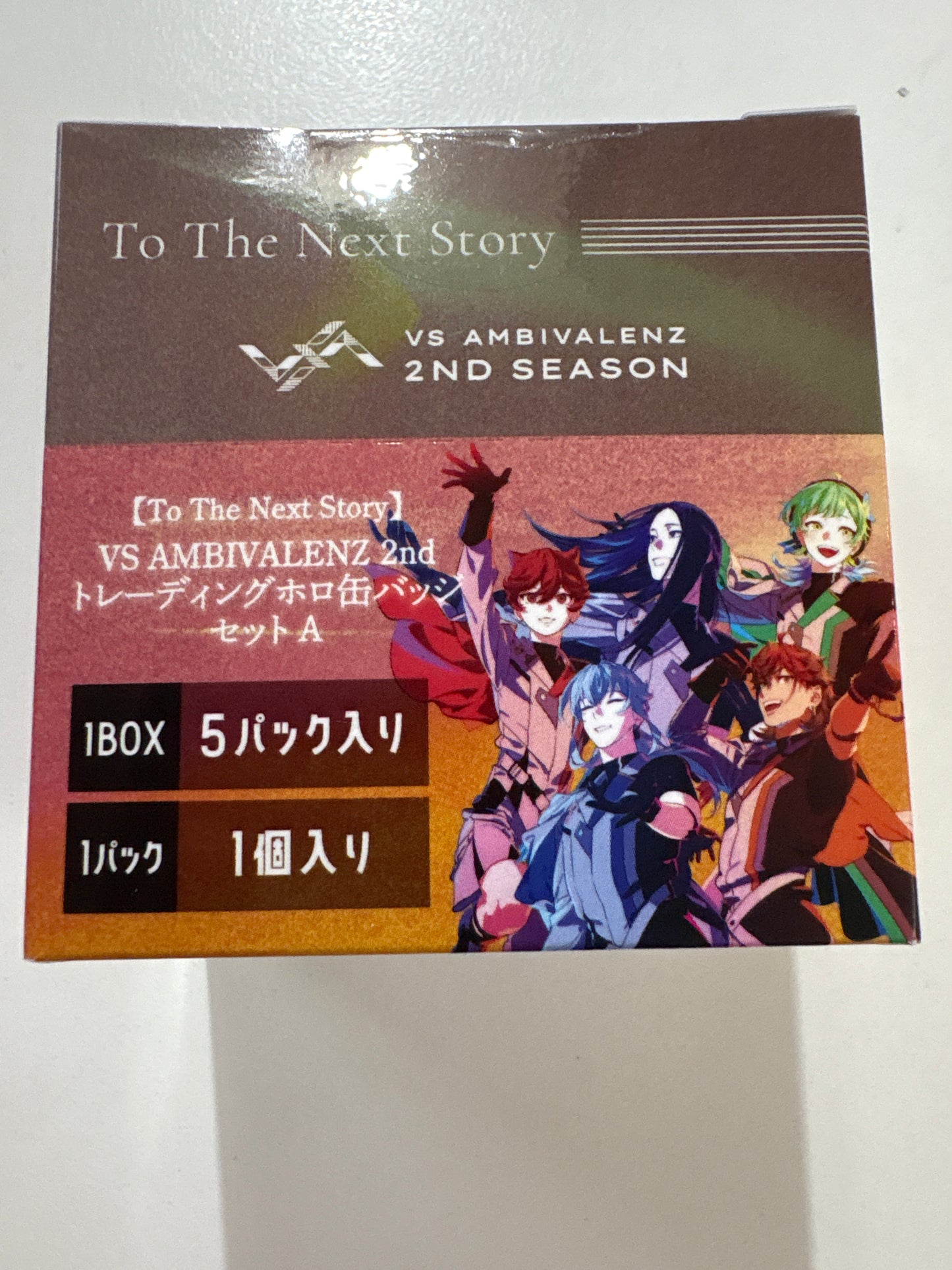 【To The Next Story】VS AMBIVALENZ 2nd トレーディングホロ缶バッジ セットA (池袋)