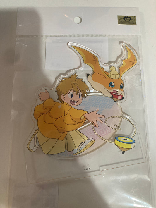 アクリルスタンド「デジモンアドベンチャー」15/高石タケル＆パタモン　お正月ver. (池袋)