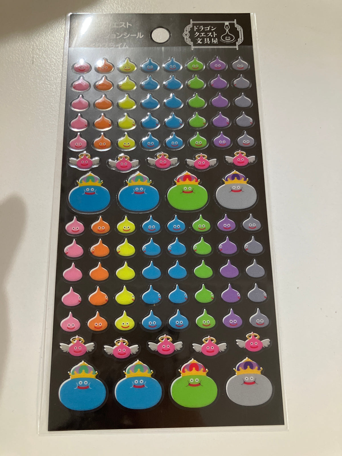 ドラゴンクエスト文具屋 デコレーションシール3 ＜ぷっくりスライム＞ (IKE)