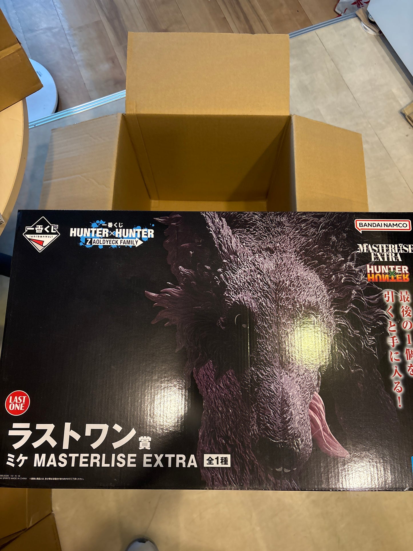 一番くじ HUNTER×HUNTER ZAOLDYECK FAMILY ラストワン賞 ミケ MASTERLISE EXTRA (池袋)