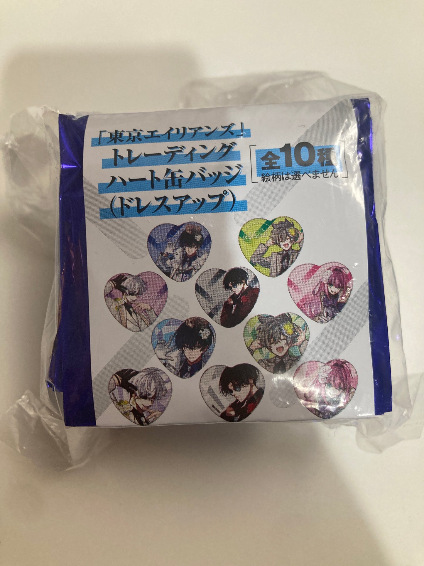 東京エイリアンズ トレーディングハート缶バッジ(ドレスアップ) (池袋)