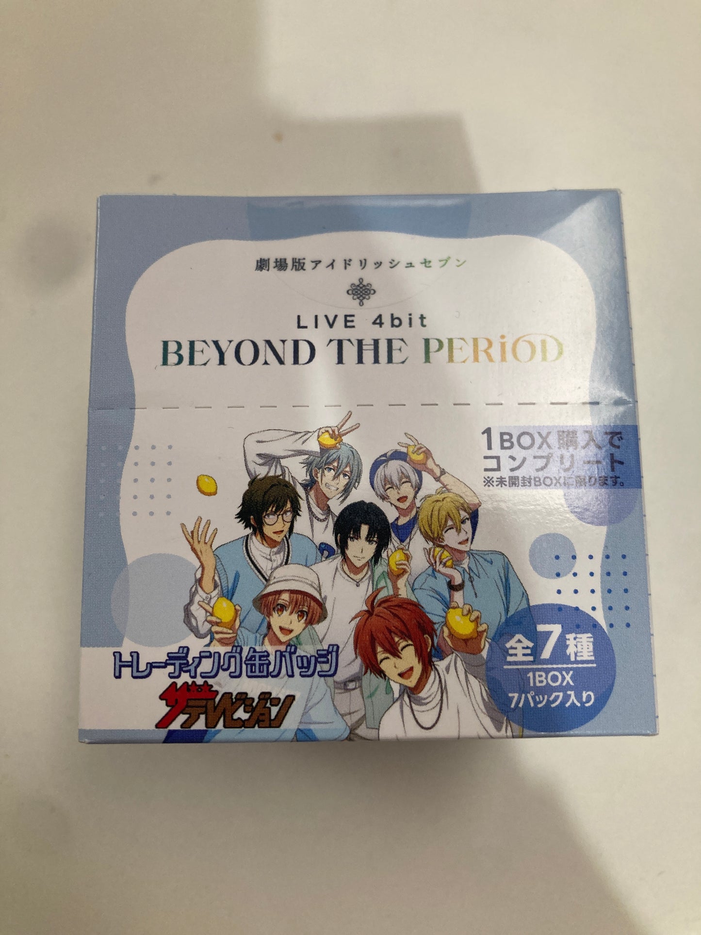 劇場版アイドリッシュセブン LIVE 4bit BEYOND THE PERiOD トレーディング缶バッジ ザテレビジョン (池袋)