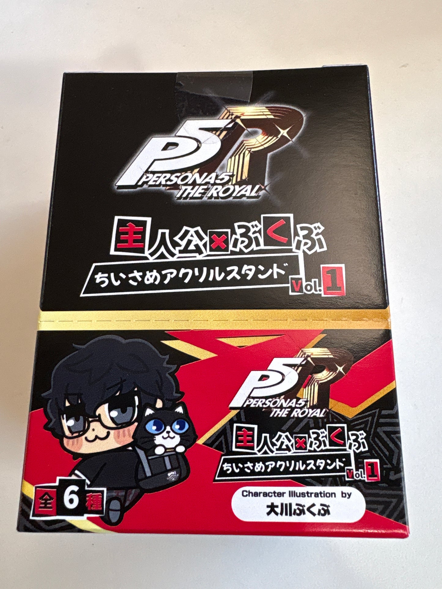 ペルソナ5 ザ・ロイヤル 主人公×ぶくぶ ちいさめアクリルスタンド Vol.1 全6種 池袋