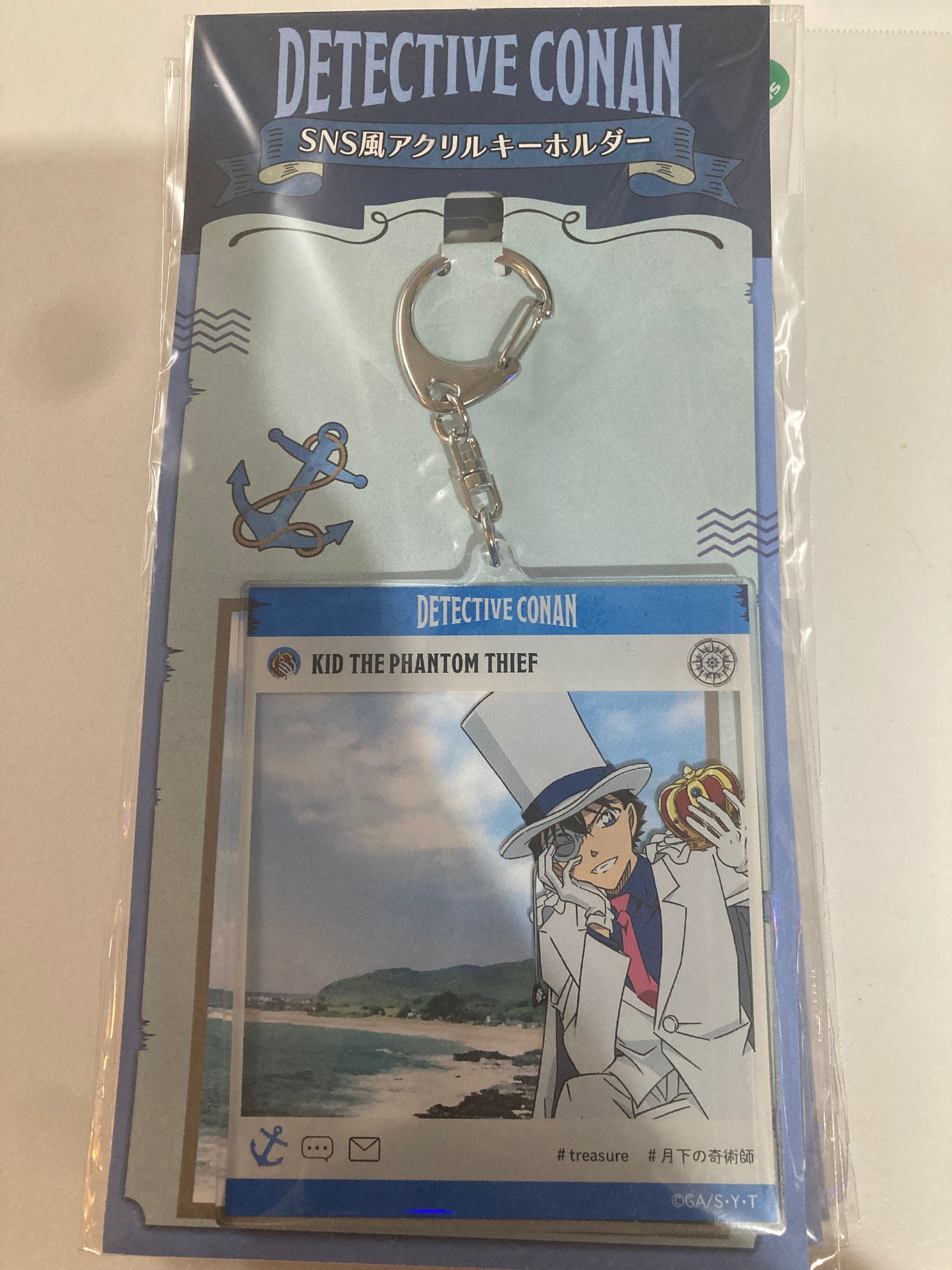 名探偵コナン SNS風アクリルキーホルダー 怪盗キッド 船乗り(Agf)(池袋)