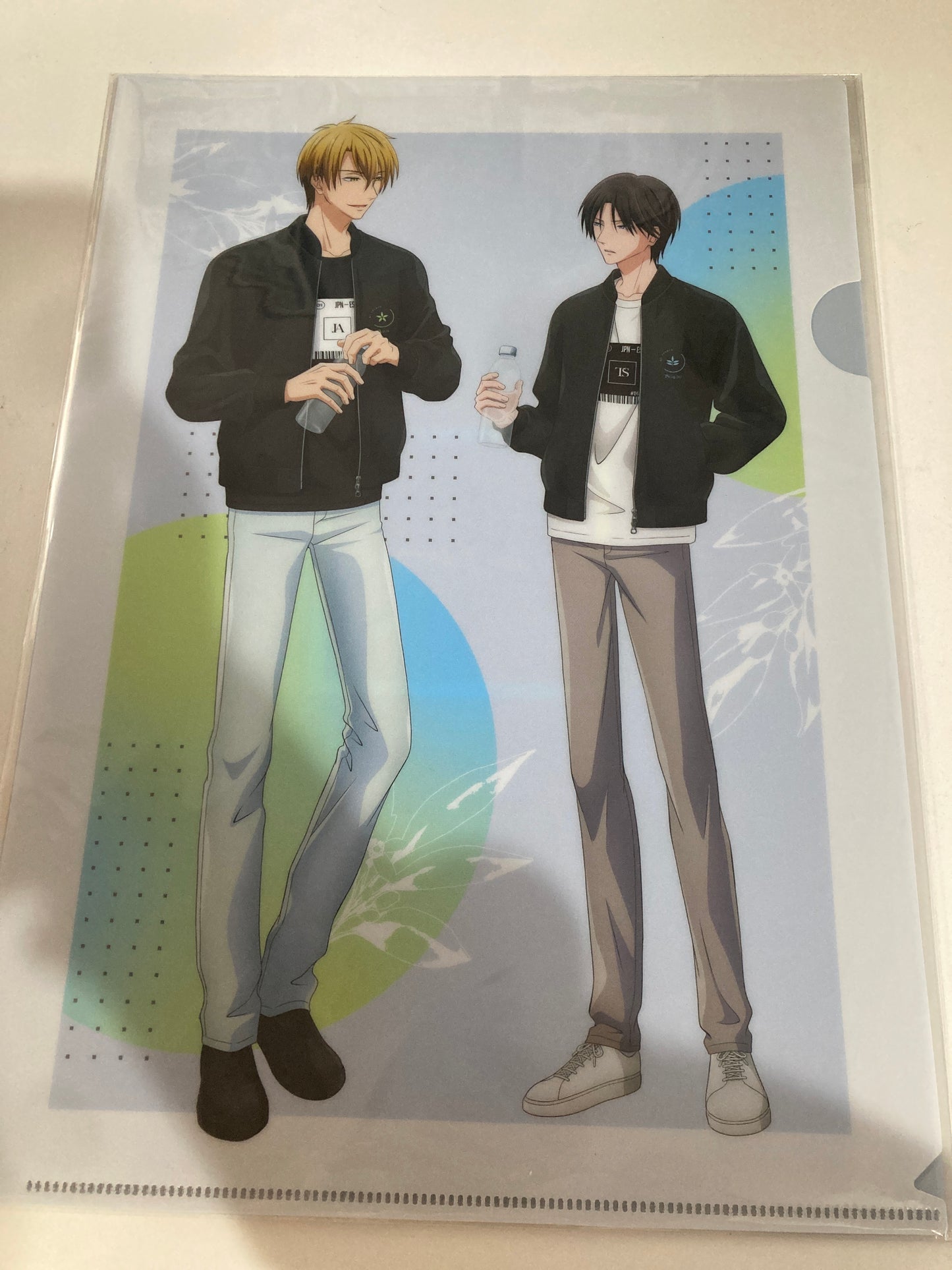 「劇場版 抱かれたい男1位に脅されています。～スペイン編～」 arti-mate クリアファイル 東谷准太&西條高人 描き下ろし オフショットver.【アニメイト限定】(池袋)