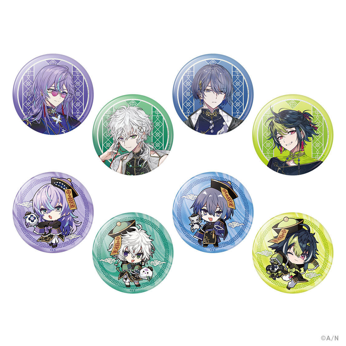 【Dytica 2nd Anniversary】ランダムグリッター缶バッジ (池袋)