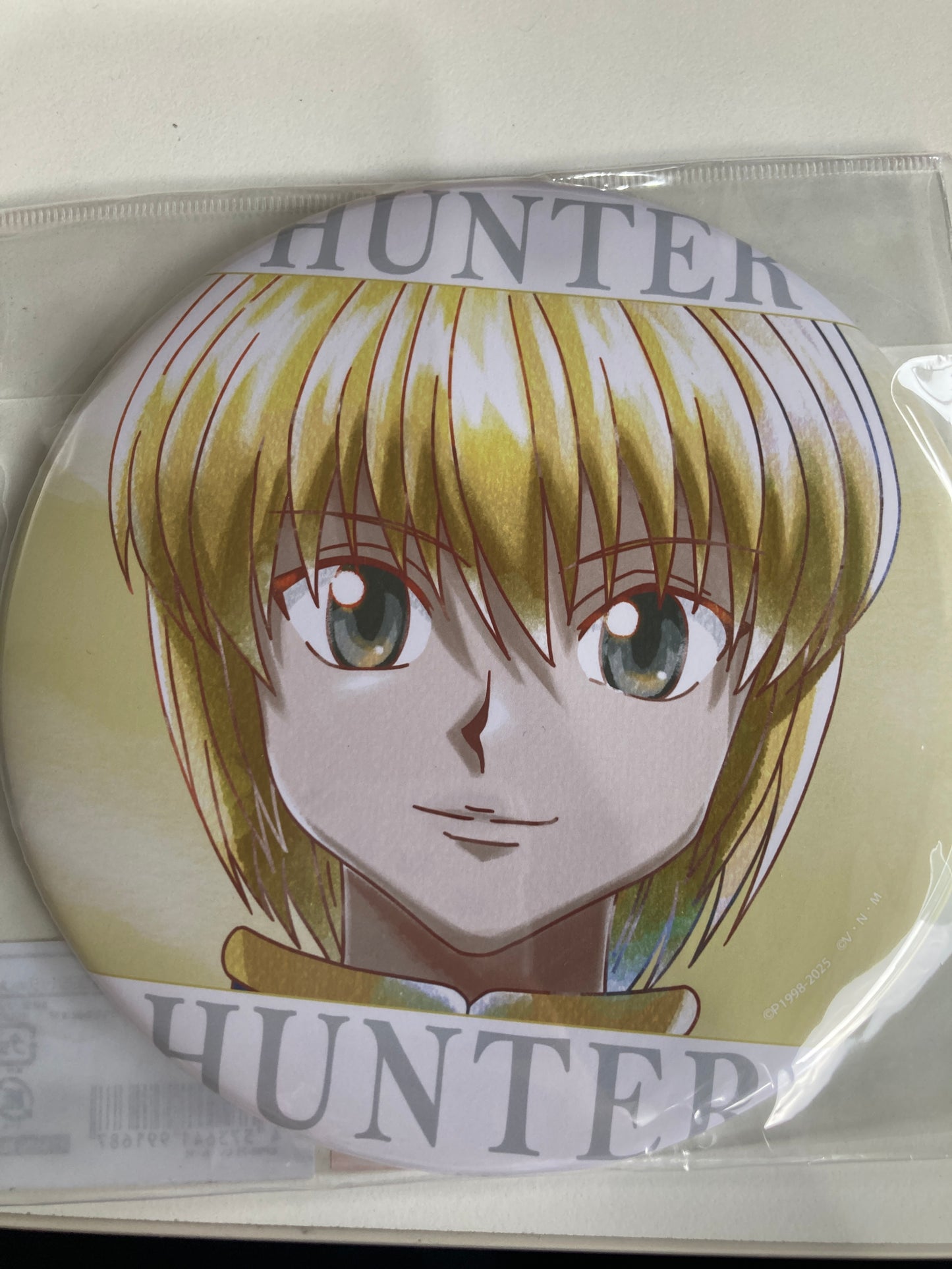 HUNTER×HUNTER クラピカ Ani-Art aqua label 第2弾 BIG缶バッジ ver.A (池袋)