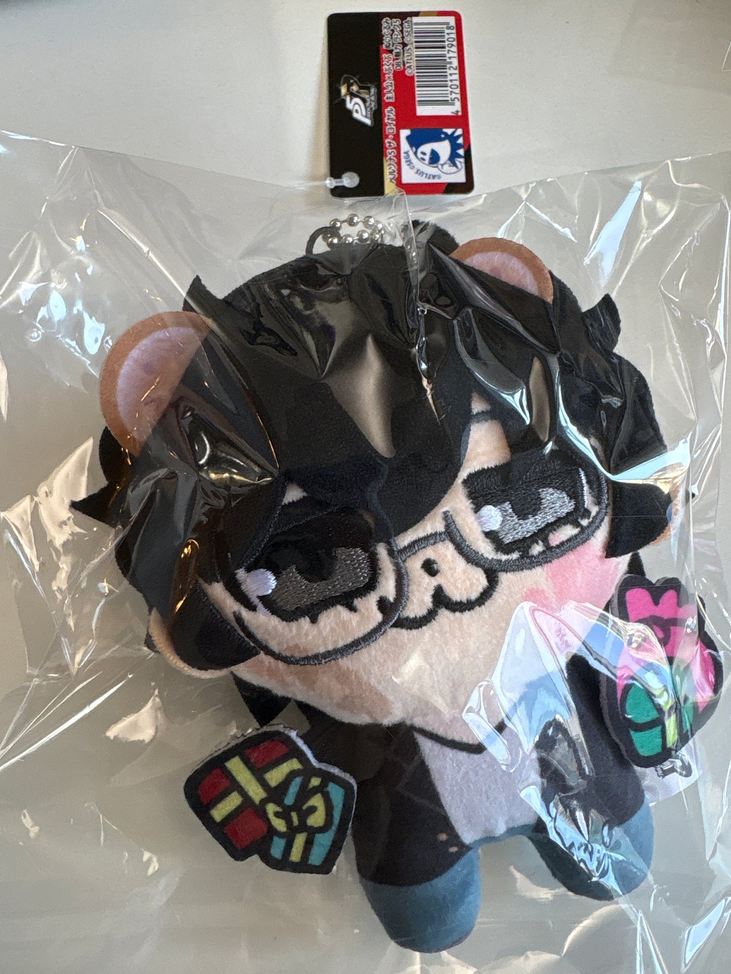 ペルソナ５ ザ・ロイヤル 主人公×ぶくぶ　ぬいぐるみマスコット　終人口　ランク5(池袋)