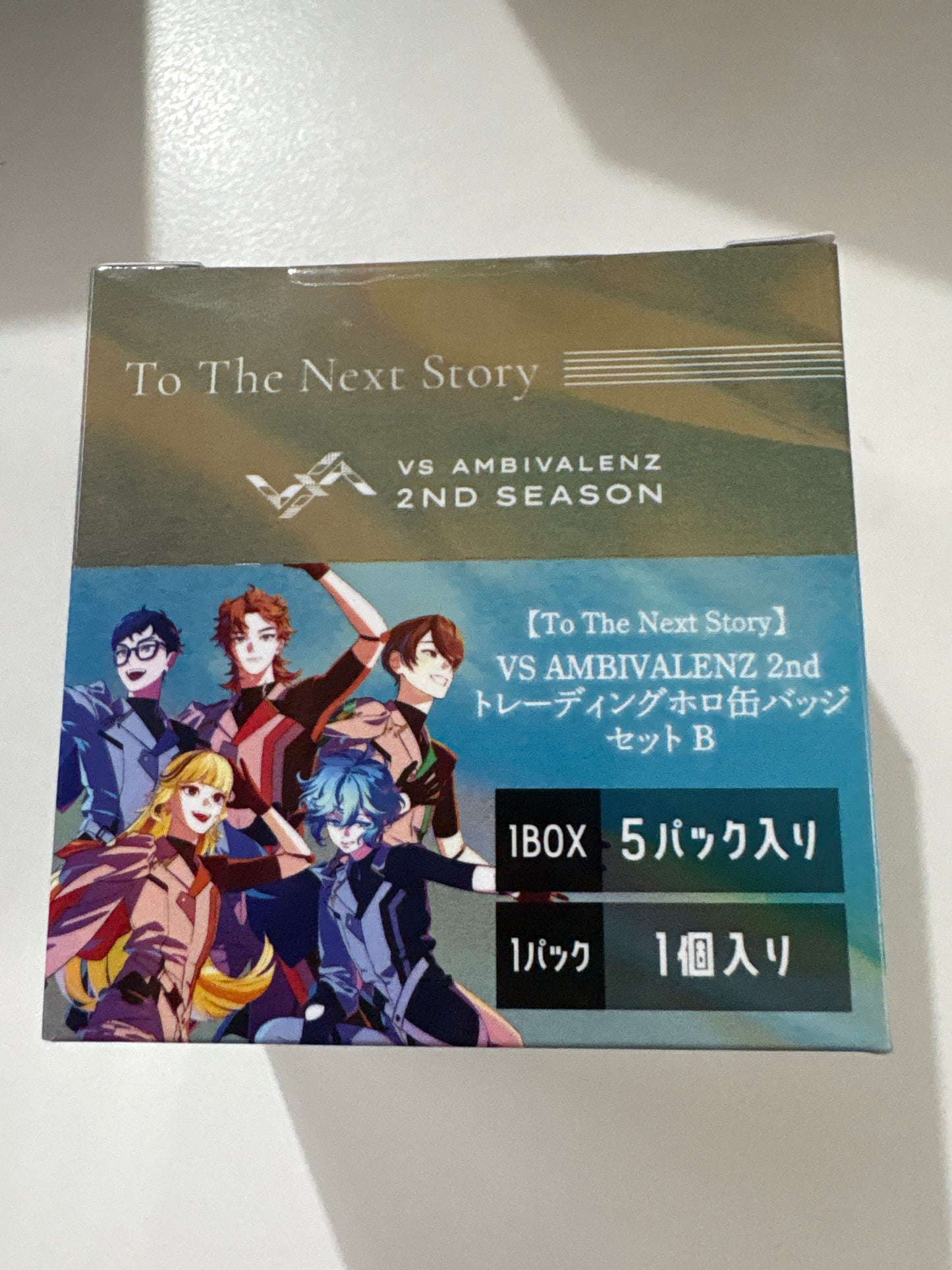 【To The Next Story】VS AMBIVALENZ 2nd トレーディングホロ缶バッジ セットB (池袋)