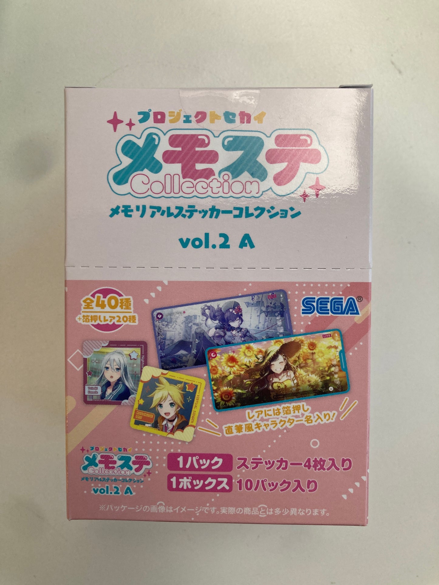 プロジェクトセカイ カラフルステージ！ feat. 初音ミク メモステコレクション vol.2 A（全40種+20種）  (池袋)