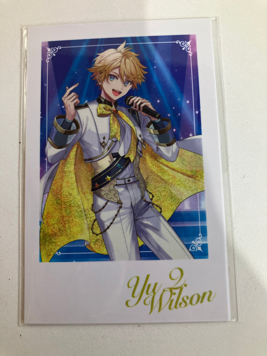 【Krisis 2nd Anniversary】にじさんじ フォト風カード2枚セット ユウ Q ウィルソン(池袋)
