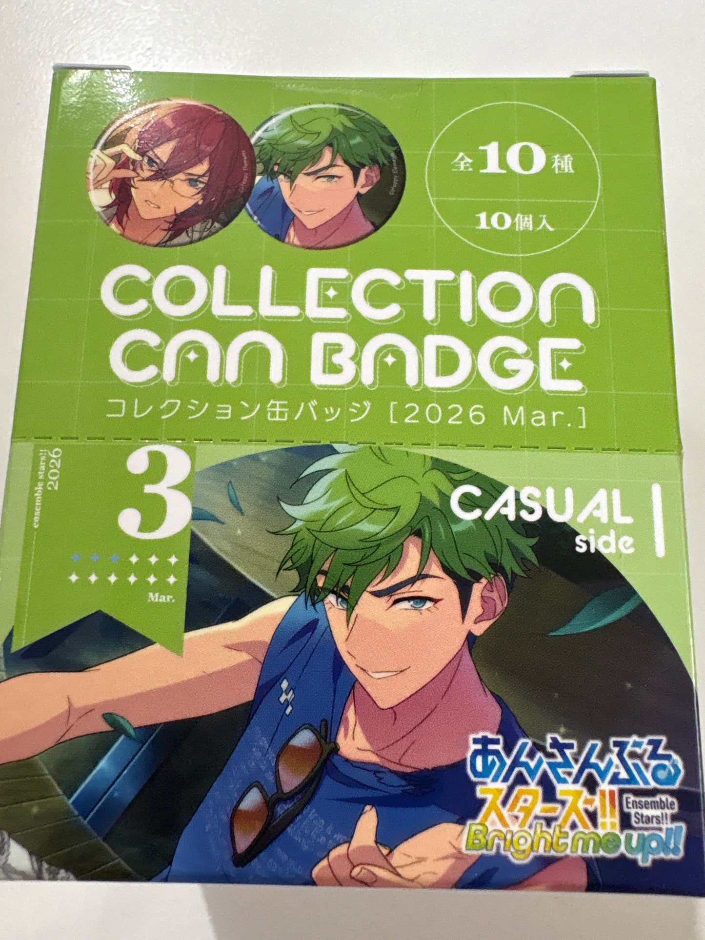 あんさんぶるスターズ！！ コレクション缶バッジ［2026 Mar.］-Casual Side- (IKE)