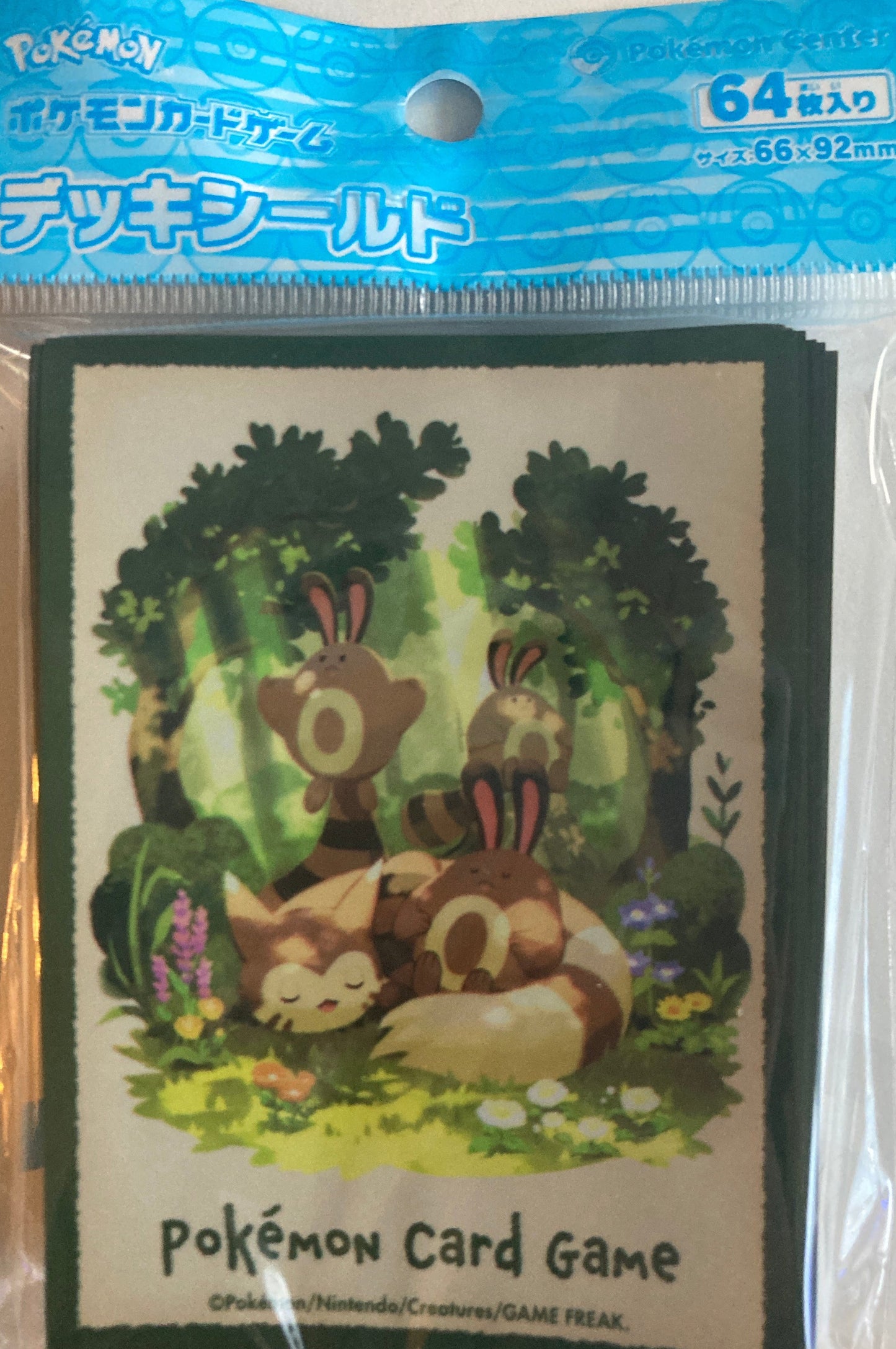 ポケモンカードゲーム デッキシールド オオタチ＆オタチ