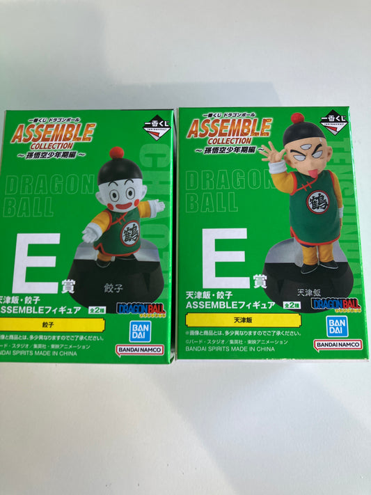 一番くじ ドラゴンボール ASSEMBLE COLLECTION ～孫悟空少年期編～ E賞 天津飯・餃子 ASSEMBLEフィギュア(池袋)