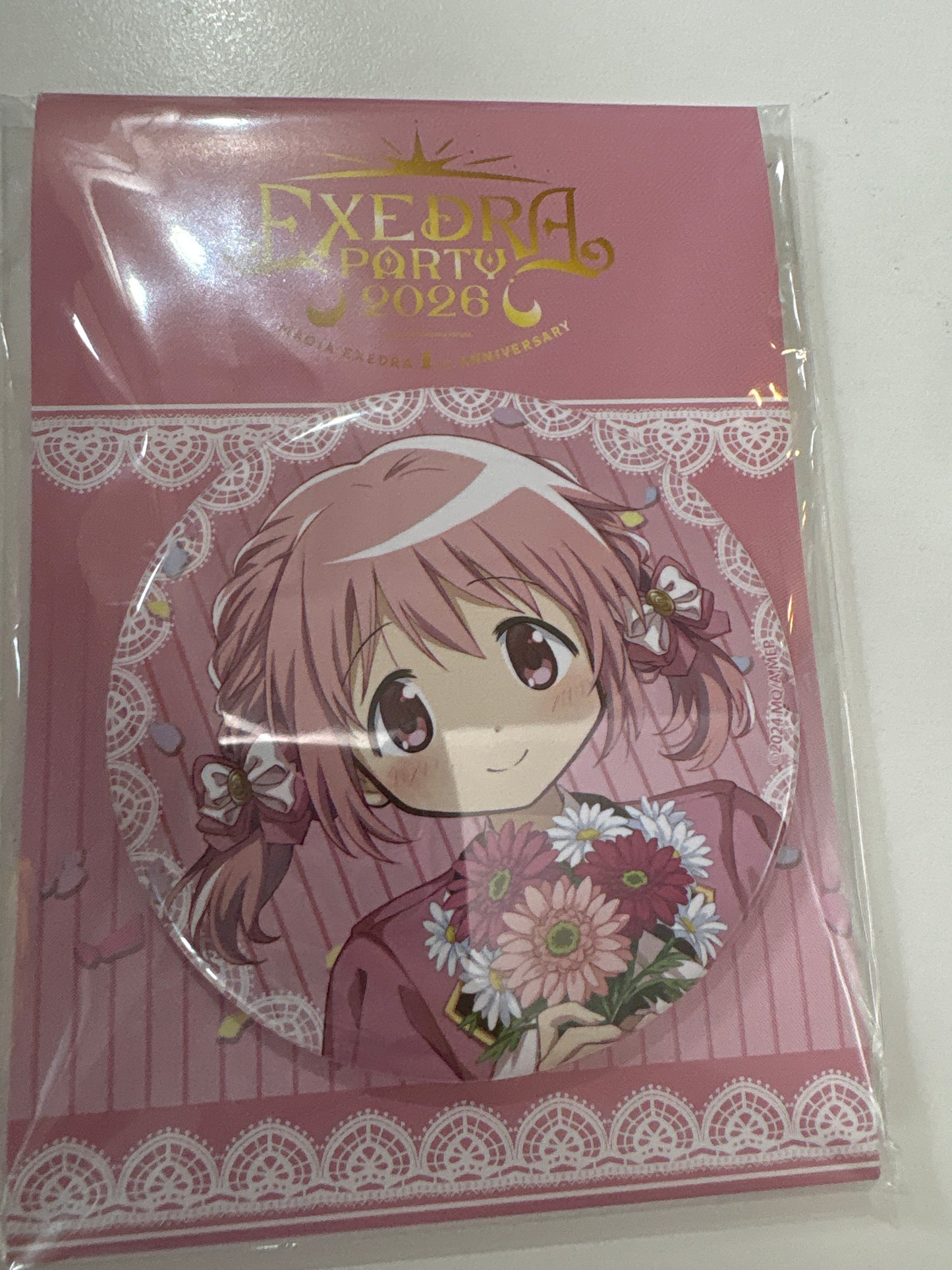 「魔法少女まどか☆マギカ Magia Exedra」 台紙付きビッグ缶バッジ 鹿目まどか（池袋）