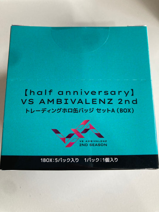 【half anniversary】VS AMBIVALENZ 2nd トレーディングホロ缶バッジ セットA (池袋)