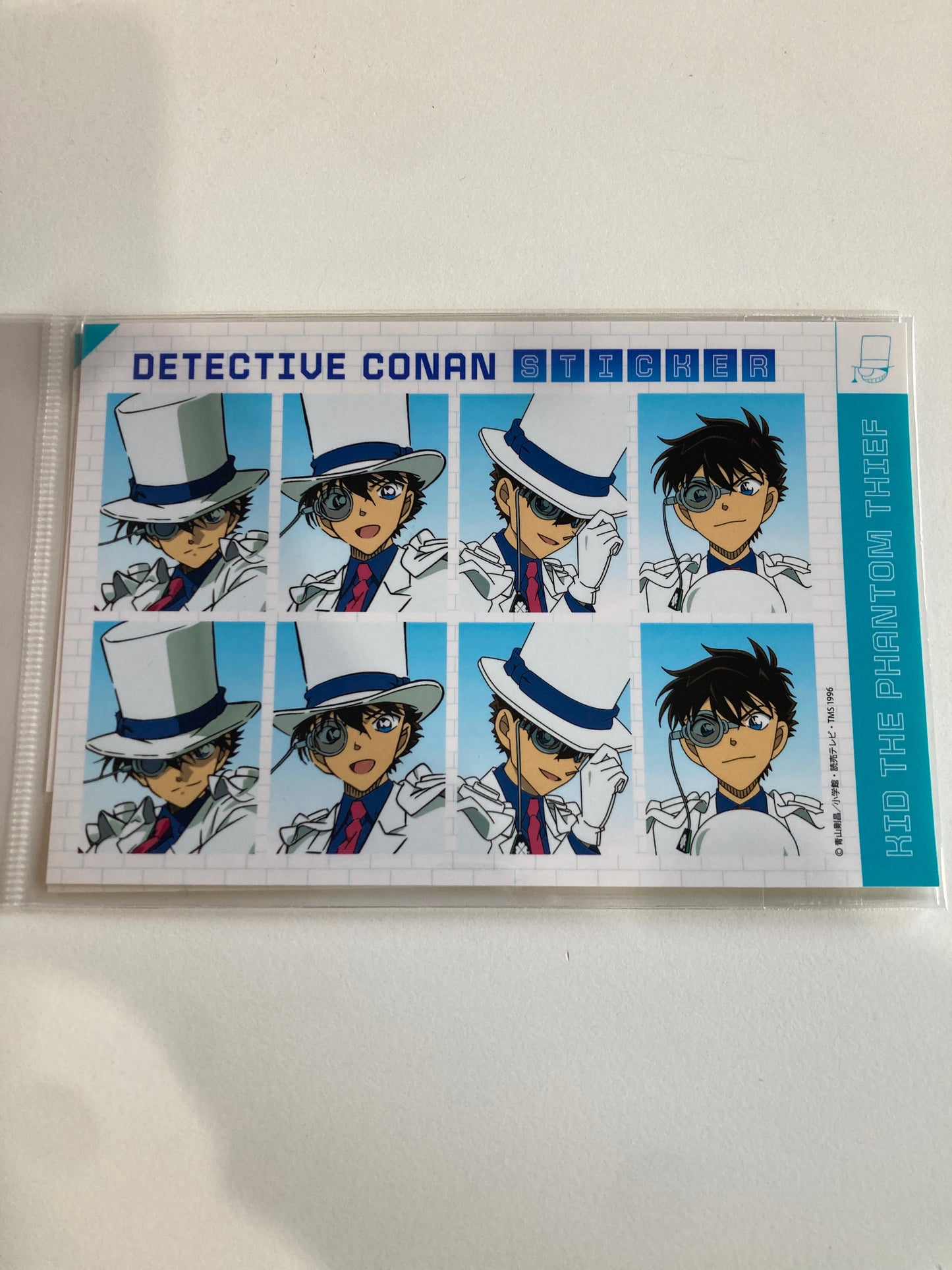 名探偵コナン 証明写真風ステッカー(怪盗キッド) (池袋)