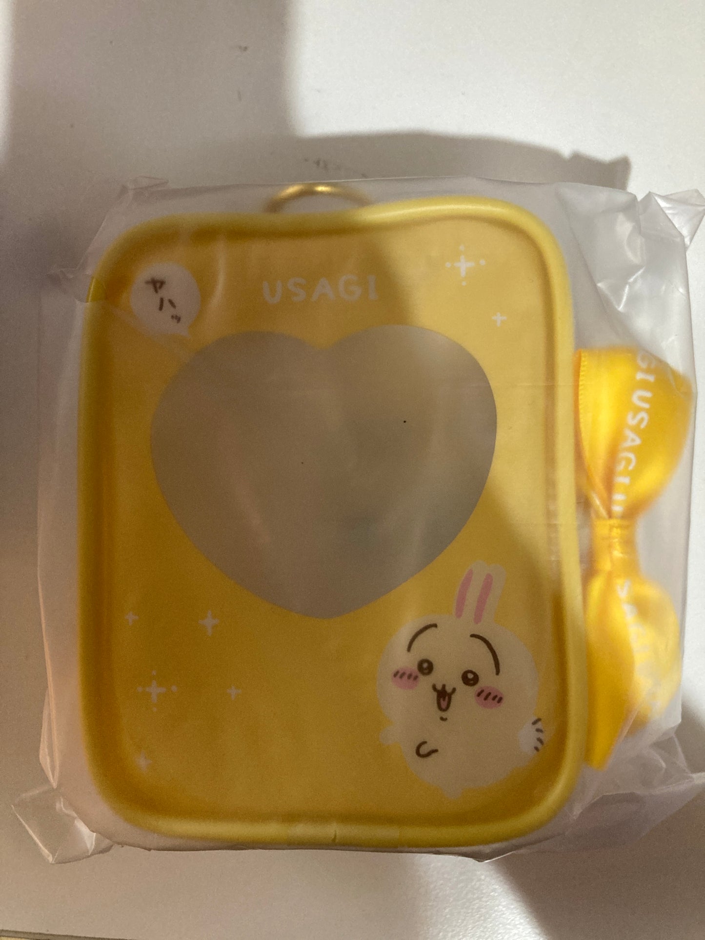 ちいかわ マスコットも入る！クリアポーチ（うさぎ）
